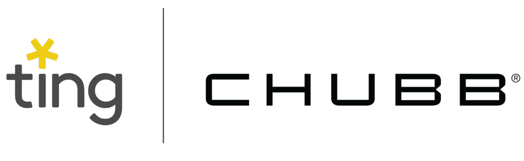 Ting and Chubb logos